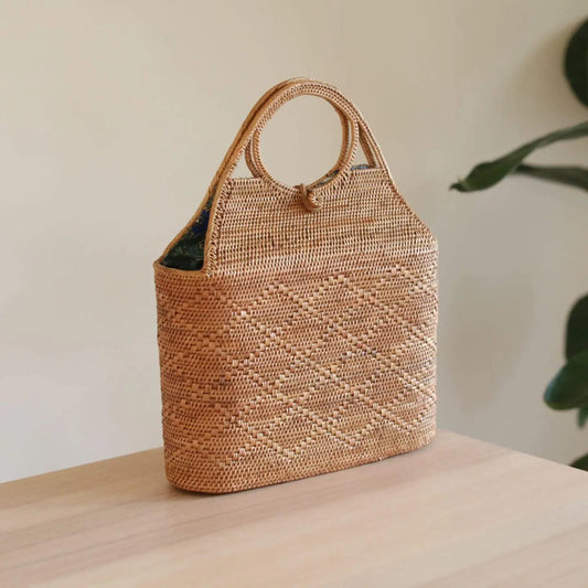 Bali Rattan Handbag Malboro